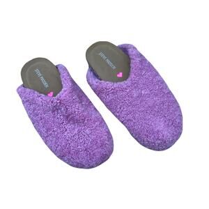 Steve Madden Vessel Faux Fur Slipper girls size 4 NWOT
